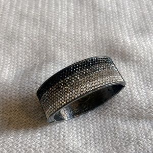 NWOT Lia Sophia Paris Lights Ombré Pave Rhinestone Bangle Bracelet